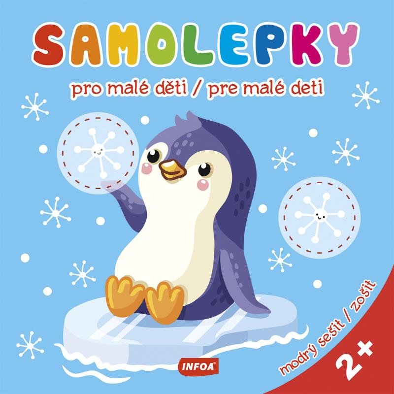 SAMOLEPKY PRO MALÉ DĚTI MODRÝ SEŠIT