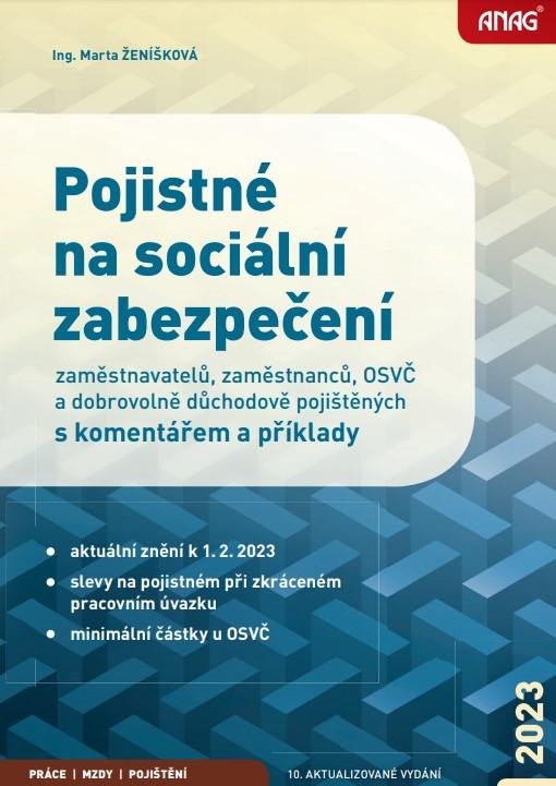 POJISTNÉ NA SOCIÁLNÍ ZABEZPEČENÍ 2023