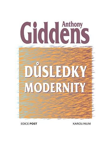 DŮSLEDKY MODERNITY