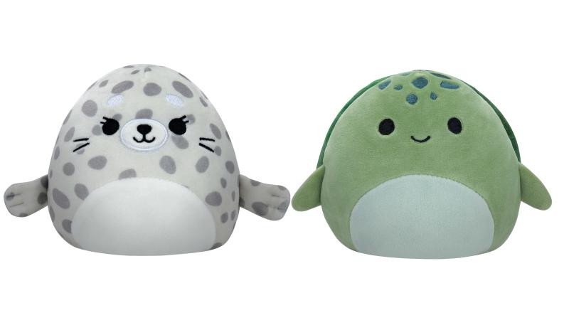 SQUISHMALLOWS 2V1 TULEŇ ODILE A ŽELVA COLE