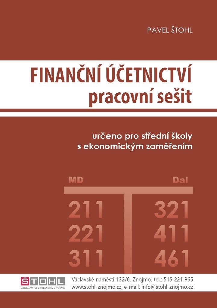 FINANČNÍ ÚČETNICTVÍ PRACOVNÍ SEŠIT