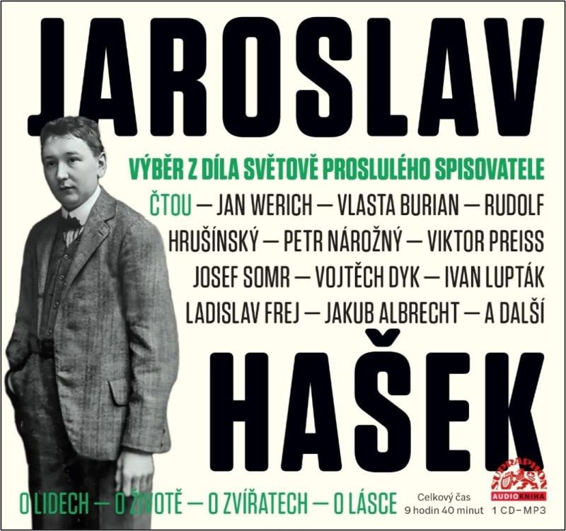 JAROSLAV HAŠEK - VÝBĚR Z DÍLA CD MP3 (AUDIOKNIHA)