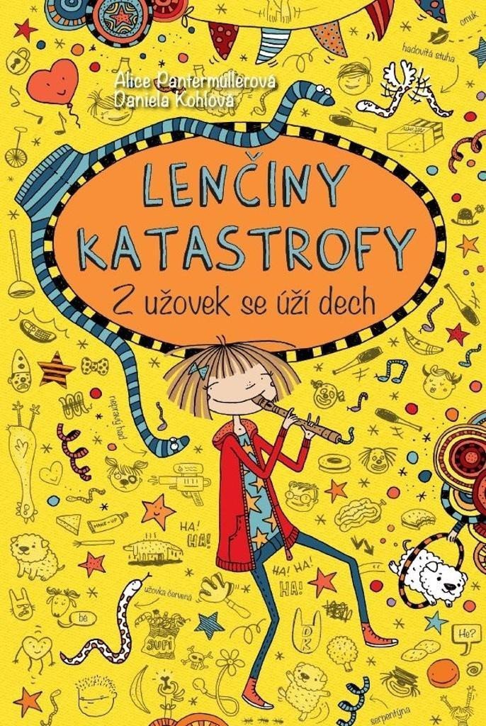 Obálka knihy LENČINY KATASTROFY - Z UŽOVEK SE ÚŽÍ DECH od autora Pantermüllerová Alice