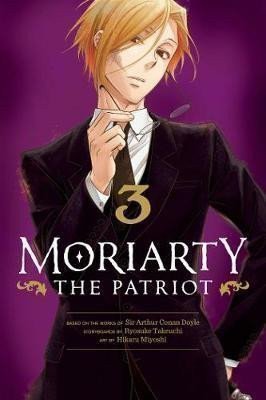 Obálka knihy MORIARTY THE PATRIOT 3 od autora <br>
