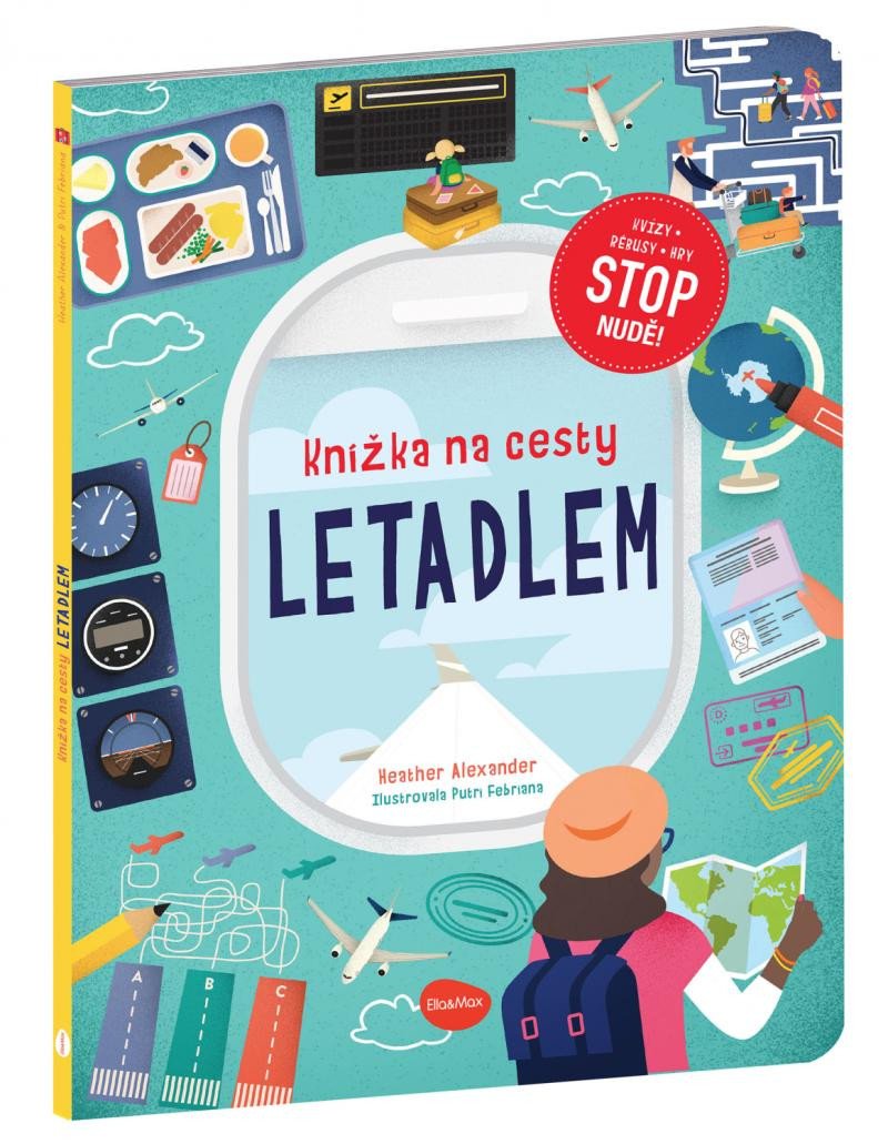 KNÍŽKA NA CESTY LETADLEM-STOP NUDĚ