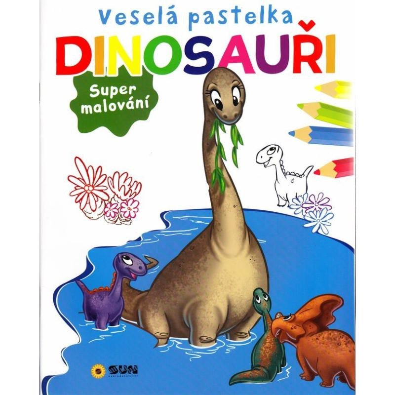 VESELÁ PASTELKA-DINOSAUŘI