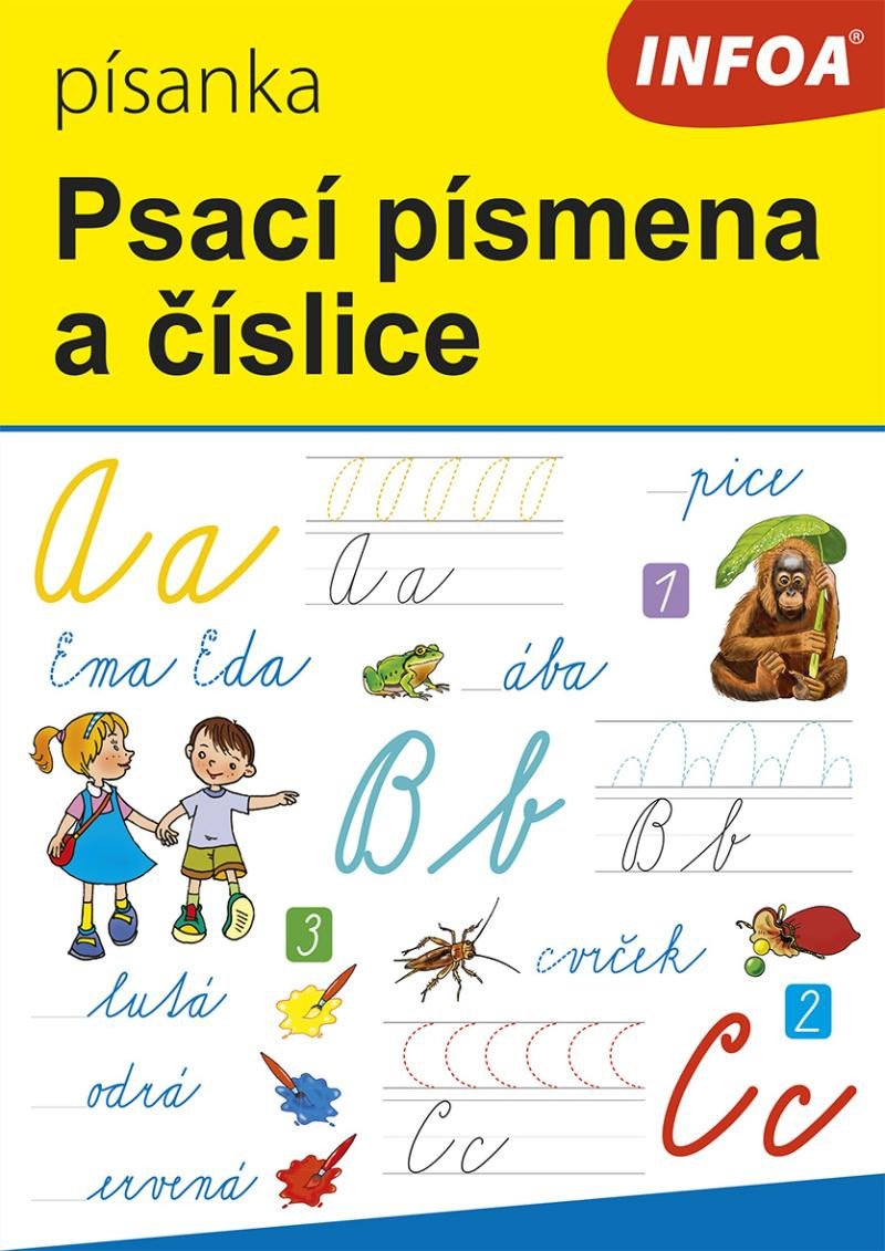 PÍSANKA PSACÍ PÍSMENA A ČÍSLICE