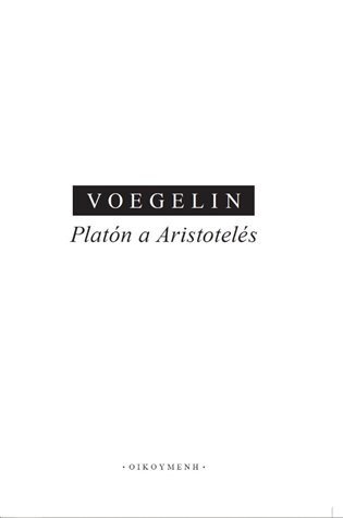 Obálka knihy PLATÓN A ARISTOTELES od autora Voegelin Eric