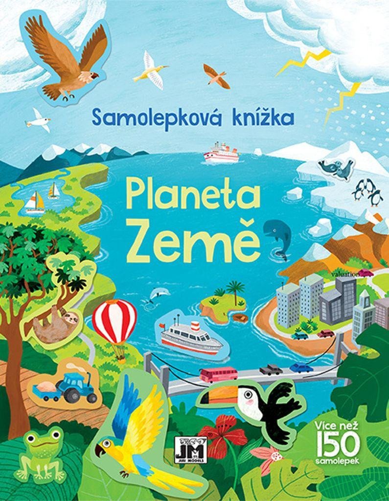 PLANETA ZEMĚ - SAMOLEPKOVÁ KNÍŽKA