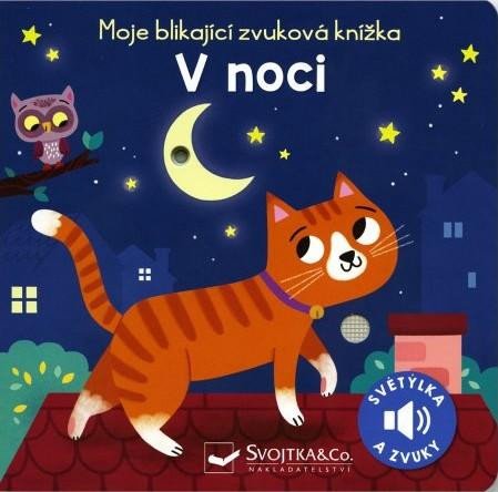 MOJE BLIKAJÍCÍ ZVUKOVÁ - KNÍŽKA V NOCI