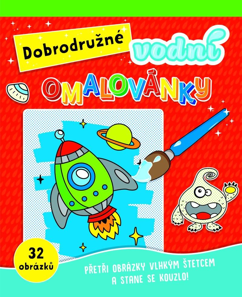 DOBRODRUŽNÉ VODNÍ OMALOVÁNKY