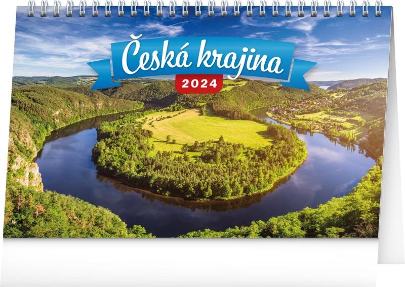 STOLNÍ KALENDÁŘ 2024 ČESKÁ KRAJINA