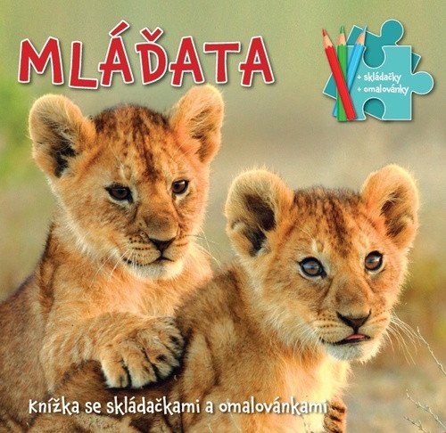 Obálka knihy MLÁĎATA - LEPORELO PUZZLE od autora <br>