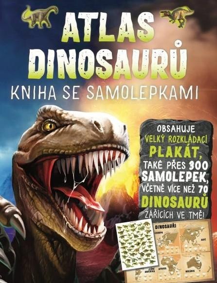 ATLAS DINOSAURŮ - KNIHA SE SAMOLEPKAMI