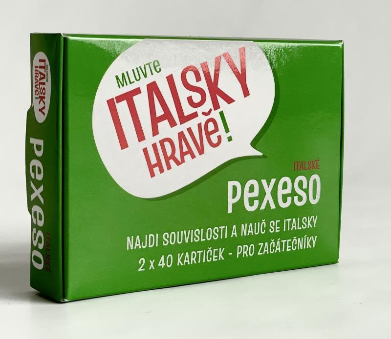 PEXESO MLUVTE ITALSKY HRAVĚ