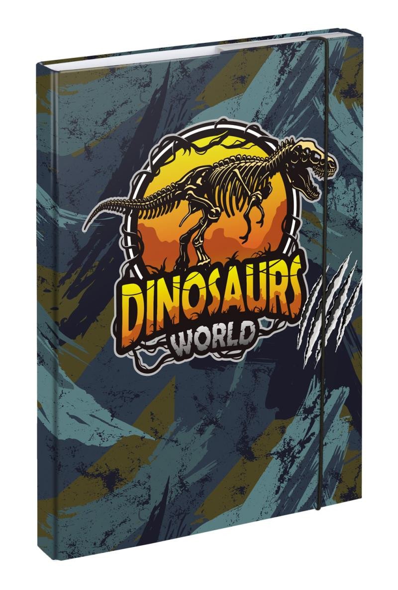 BAAGL DESKY NA ŠKOLNÍ SEŠITY A4 DINOSAURS WORLD