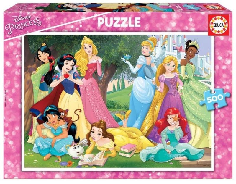 PUZZLE DISNEY PRINCEZNY/500 DÍLKŮ