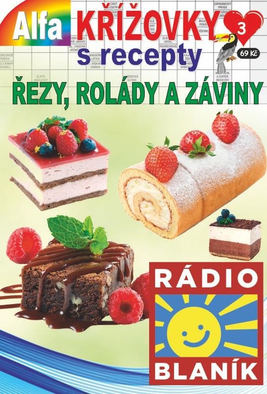 KŘÍŽOVKY S RECEPTY 3/2023 - ŘEZY,ROLÁDY