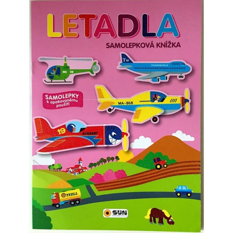 LETADLA-SAMOLEPKOVÁ KNÍŽKA,OPAK.POUŽITÍ