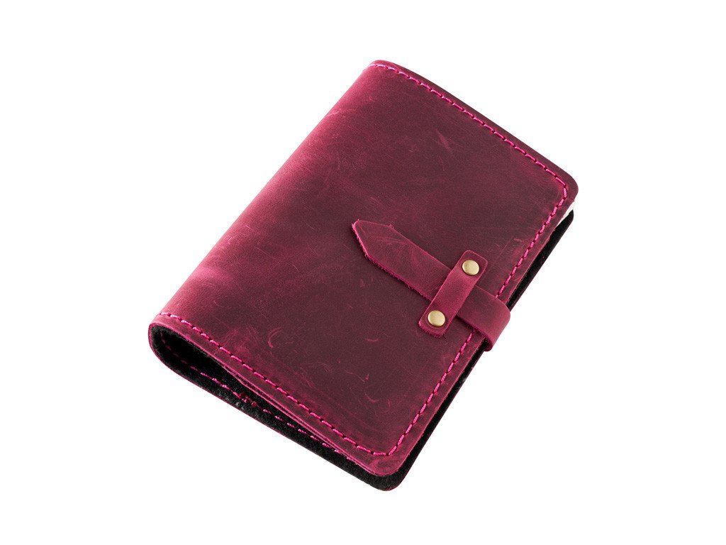 Obálka knihy KOŽENÝ DIÁŘ A6 RŮŽOVÝ PULL UP od autora <br>