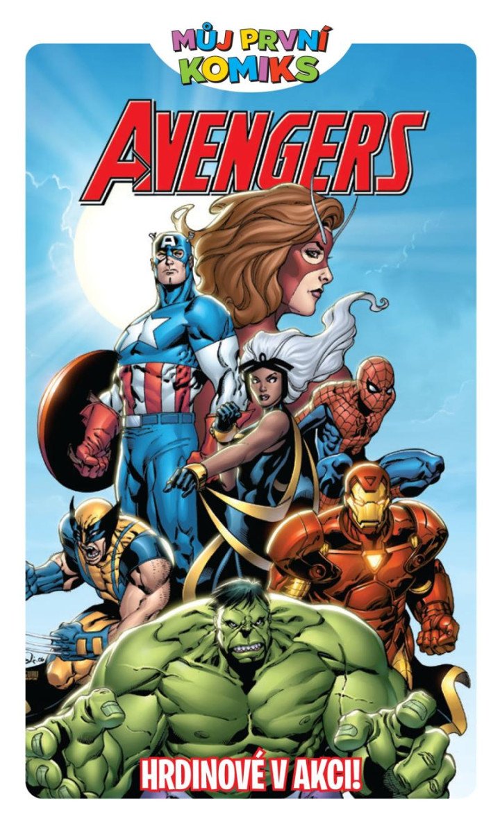 MŮJ PRVNÍ KOMIKS - AVENGERS: HRDINOVÉ V AKCI!