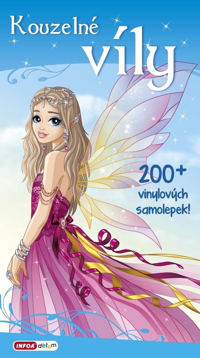 KOUZELNÉ VÍLY - 200 VINYLOVÝCH SAMOLEPEK