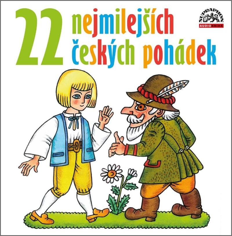 22 NEJMILEJŠÍCH ČESKÝCH POHÁDEK CD (ADUIOKNIHA)