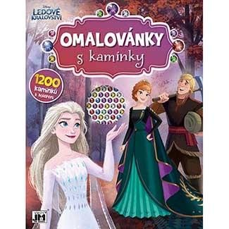 OMALOVÁNKY S KAMÍNKY LEDOVÉ KRÁLOVSTVÍ