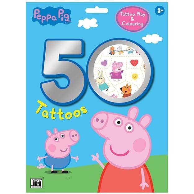 PRASÁTKO PEPPA - TETOVACÍ SET 3+ (51 TATTOOS)