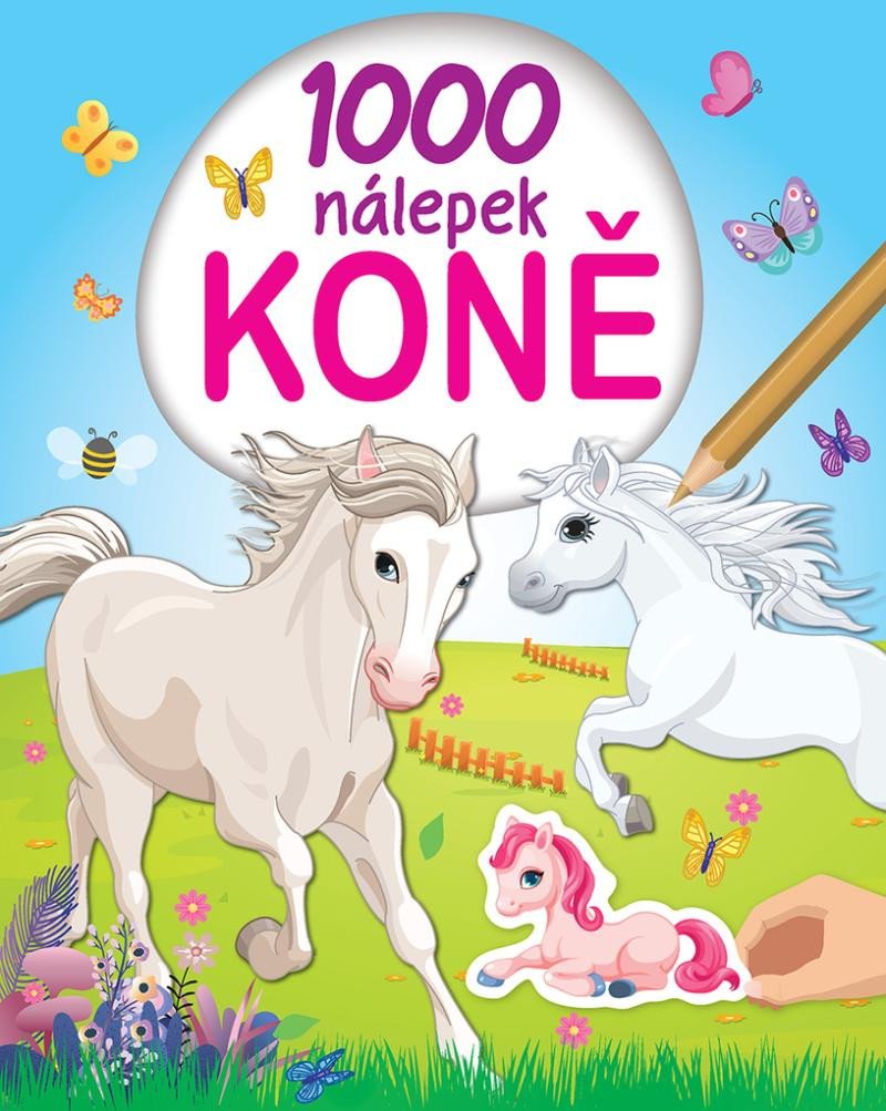 1000 NÁLEPEK KONĚ