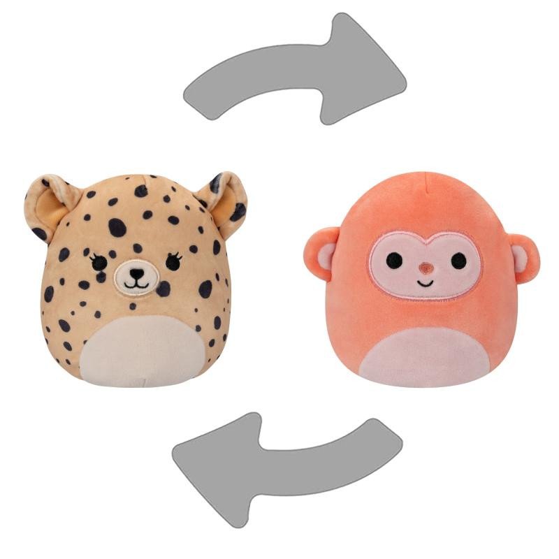 SQUISHMALLOWS 2V1 GEPARD LEXIE A OPICE ELTON