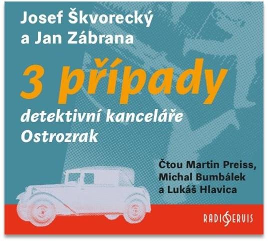 3 PŘÍPADY DETEKTIVNÍ KANCELÁŘE OSTROZRAK 3CD MP3(AUDIOKNIHA)