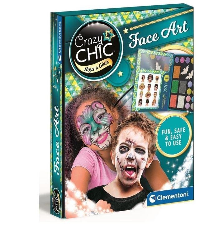 CRAZY CHIC FACE ART