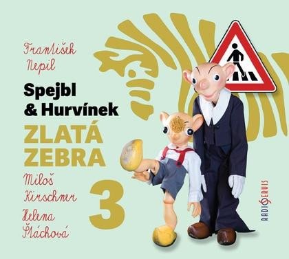 SPEJBL & HURVÍNEK ZLATÁ ZEBRA 3 CDMP3 (AUDIOKNIHA)