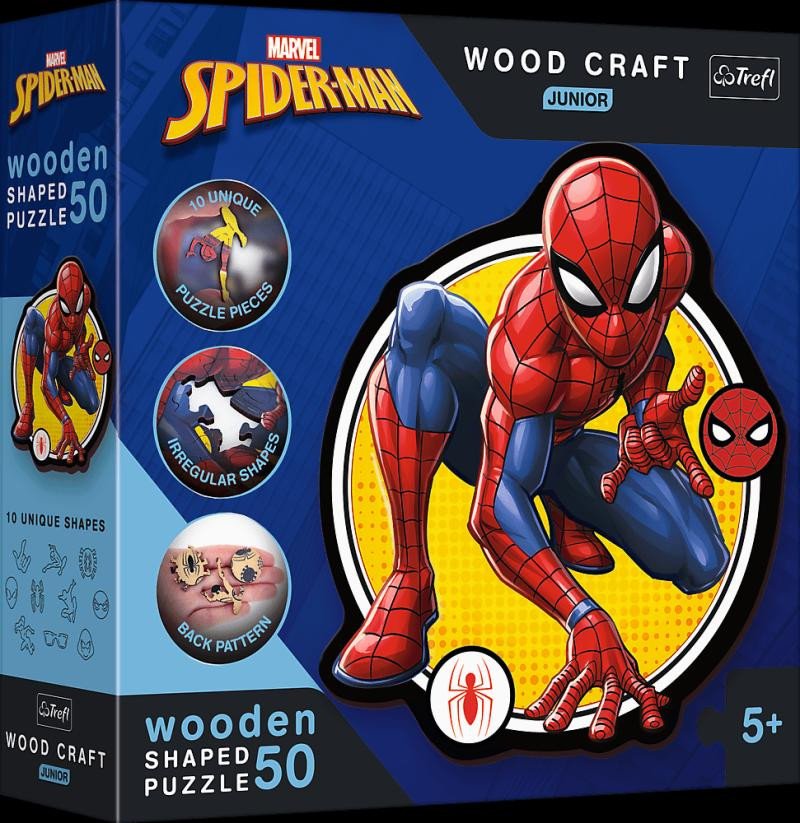 PUZZLE WOOD CRAFT JUNIOR SPIDERMAN: SÍLA