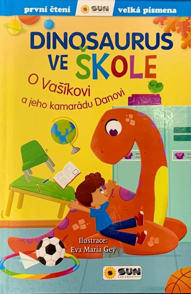 DINOSAURUS VE ŠKOLE - PRVNÍ ČTENÍ