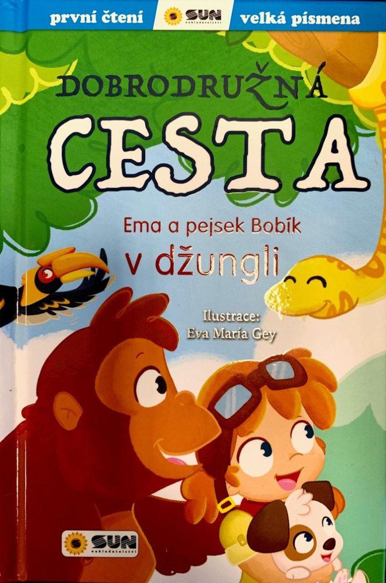 DOBRODRUŽNÁ CESTA - EME A PEJSEK - PRVNÍ ČTENÍ