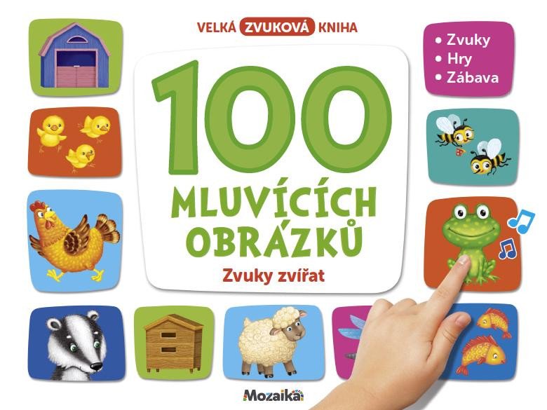 100 MLUVÍCÍCH OBRÁZKŮ ZVUKY ZVÍŘAT