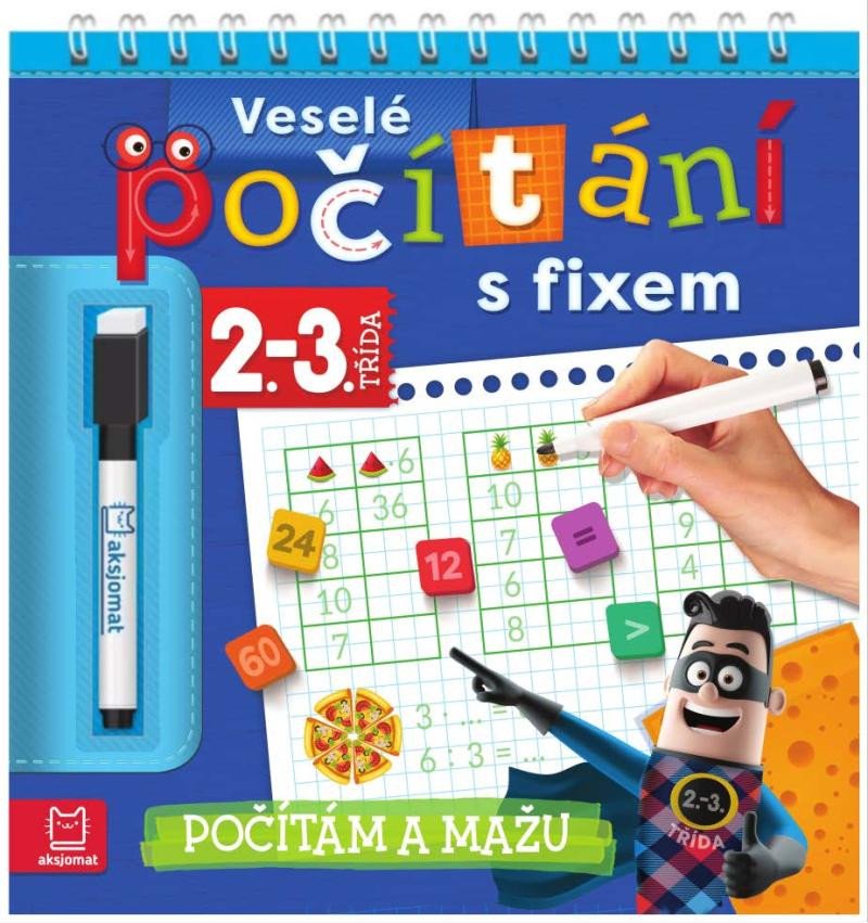 VESELÉ POČÍTÁNÍ S FIXEM - POČÍTÁM A MAŽU