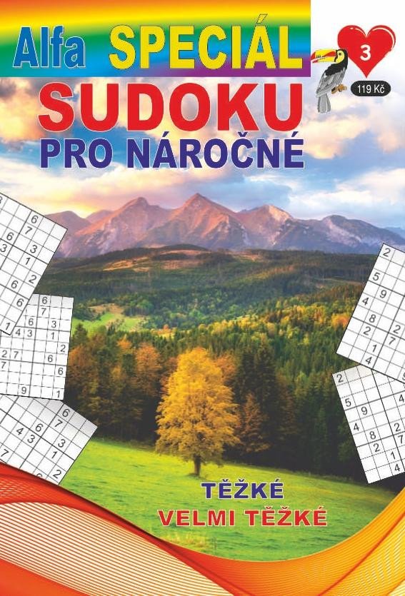 SUDOKU SPECIÁL PRO NÁROČNÉ 4/2023