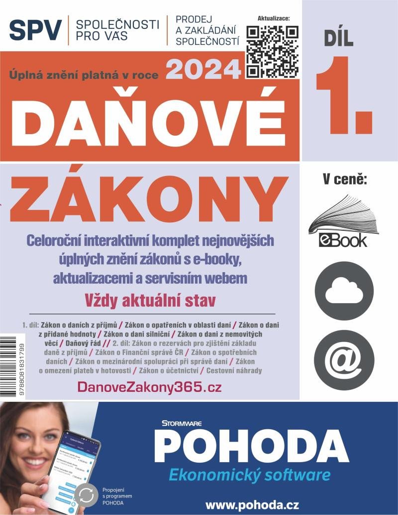 DAŇOVÉ ZÁKONY 2024 (DÍL 1.)