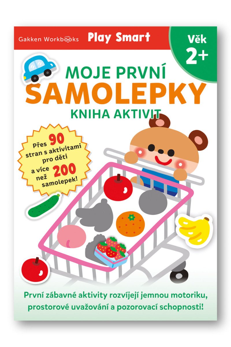MOJE PRVNÍ KNIHA AKTIVIT SAMOLEPKY