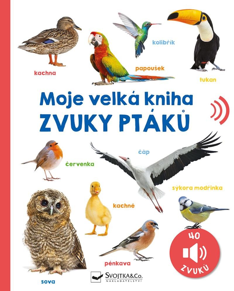 MOJE VELKÁ KNIHA ZVUKY PTÁKŮ