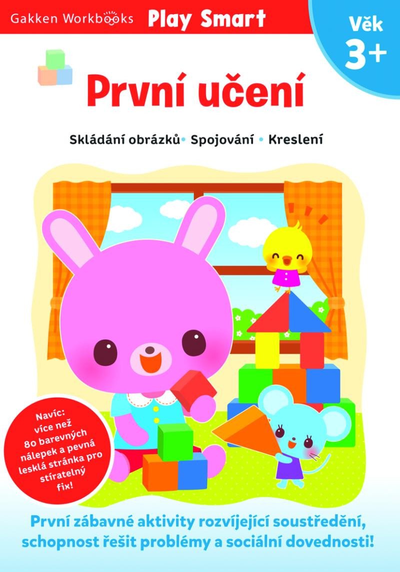 PRVNÍ UČENÍ 3+ (SKLÁDÁNÍ OBRÁZKŮ,SPOJOVÁNÍ,KRESLENÍ)