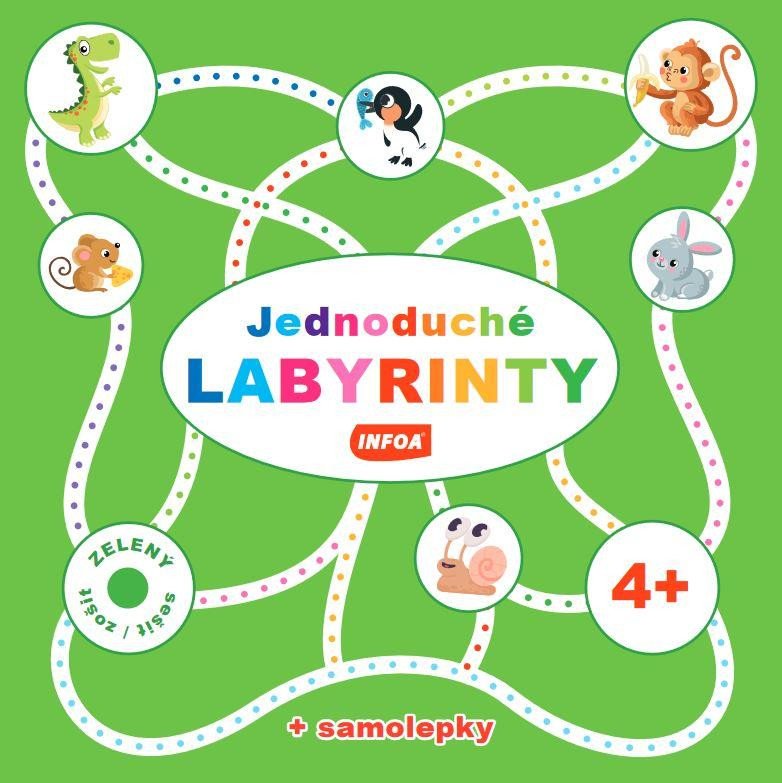 JEDNODUCHÉ LABYRINTY - ZELENÝ SEŠIT / ZO