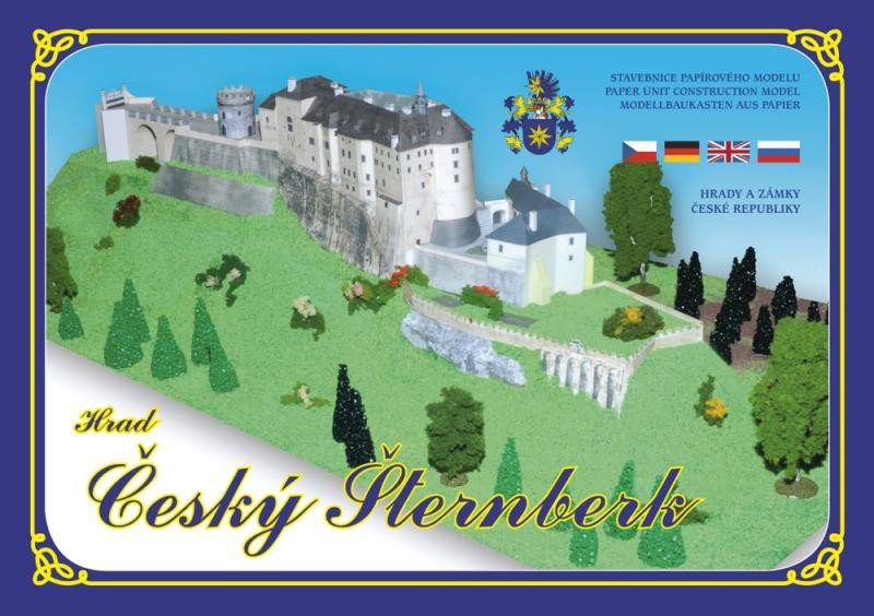 HRAD ČESKÝ ŠTERNBERK - STAVEBNICE PAPÍROVÉHO MODELU