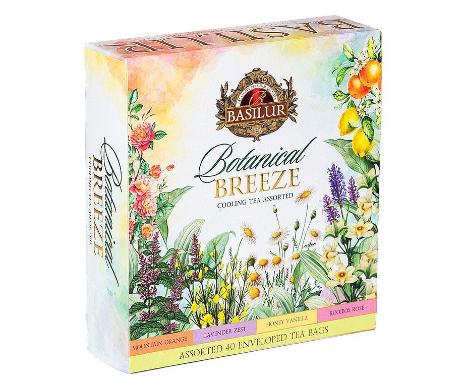 ČAJ BASILUR 4424 BOTANICAL BREEZE [40 SÁČKŮ]