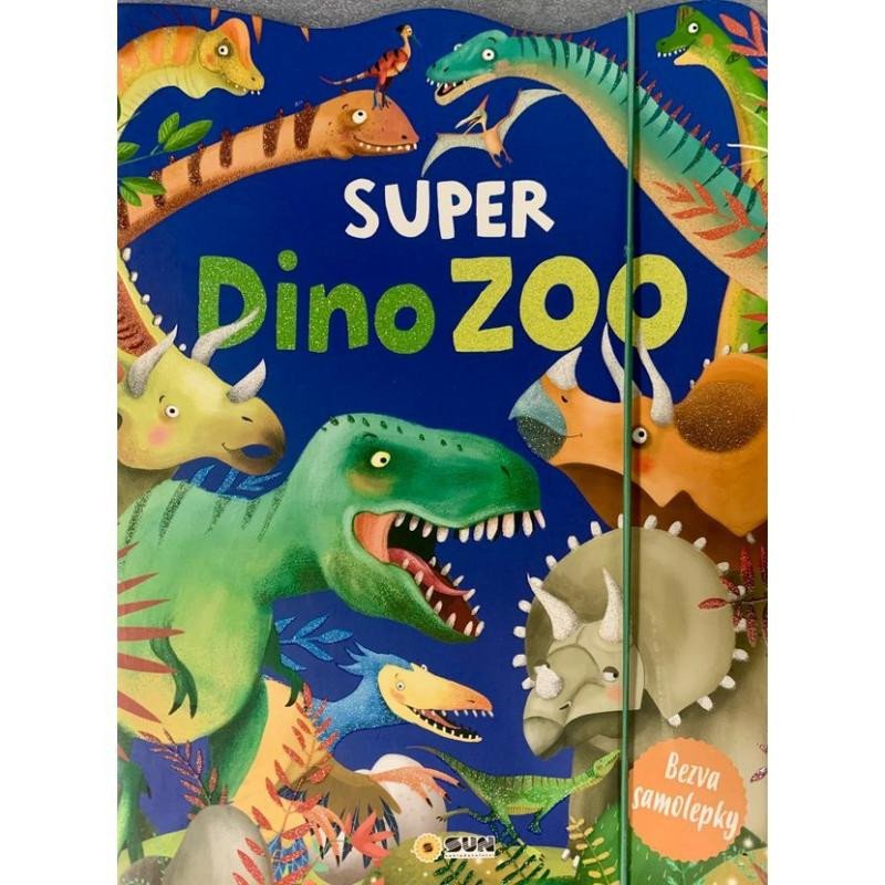 SUPER DINO ZOO-BEZVA SAMOLEPKY