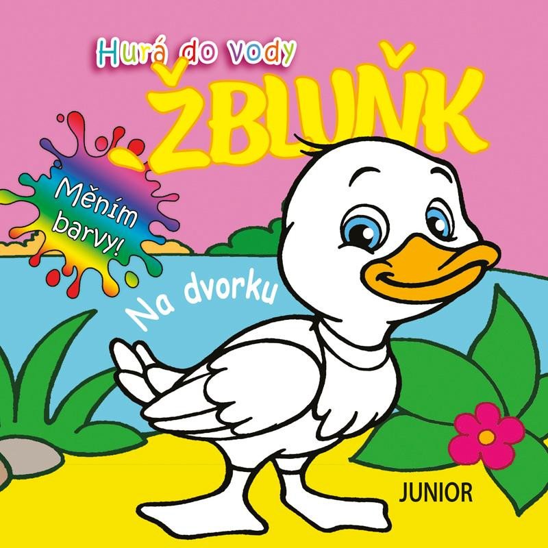 ŽBLUŇK NA DVORKU KOUZELNÁ KNÍŽKA DO VANY