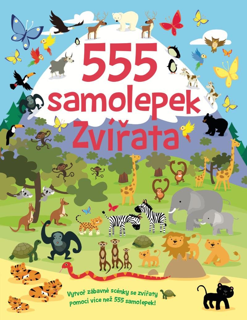 555 SAMOLEPEK ZVÍŘATA